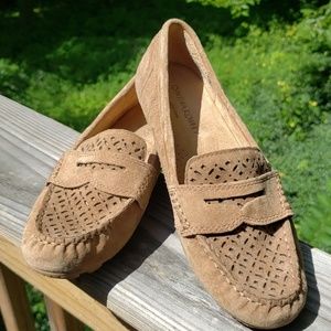 Cynthia Rowley leather upper loafers